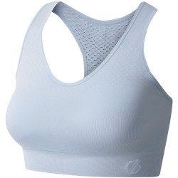 Brassière de fitness aérée Dare2b Don’t Sweat It bleu ciel