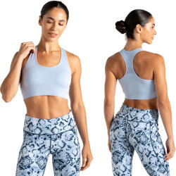 Brassière de sport respirante et ergonomique Dare2b Don’t Sweat It bleu ciel Skyway