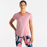 T-shirt de fitness Dare2b Vigilant Tee rose lilas