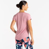 T-shirt de randonnée femme Dare2b Vigilant Tee lilas DWT455