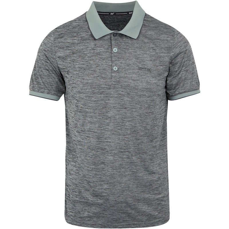 Polo homme de randonnée Regatta Remex II gris