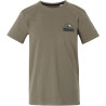 T-shirt homme de randonnée Regatta Breezed V vert kaki Treetop