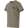 T-shirt de voyage homme Breezed V Regatta vert kaki