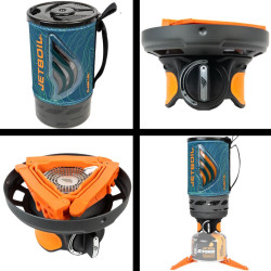 Popote Jetboil Flash 1L Ocean Topo