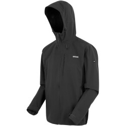 Veste coupe-vent homme Regatta Birchdale II noire Ash Black