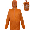 Veste imperméable de voyage Regatta Pack-It Jacket III orange