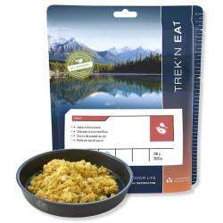 Plat lyophilisé Trek’n Eat à base de curry de poulet au riz