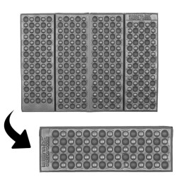 Siège pliant de randonnée Regatta Foam Sit Mat gris