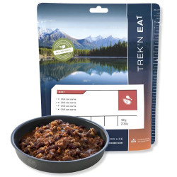 Plat lyophilisé avec de la viande Trek’n Eat Chili con Carne