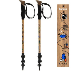 Bâtons de marche Lacal Nature Stick 135 Corse