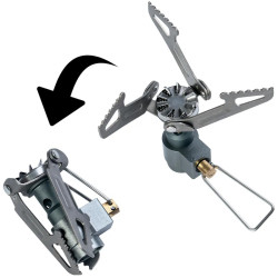 Réchaud à gaz de randonnée Lacal Gas Stove Titanium XXS