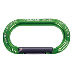 Mousqueton porte-clés de randonnée Camp Ekto vert
