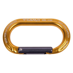 Mousqueton porte-clés de trekking Camp Ekto jaune