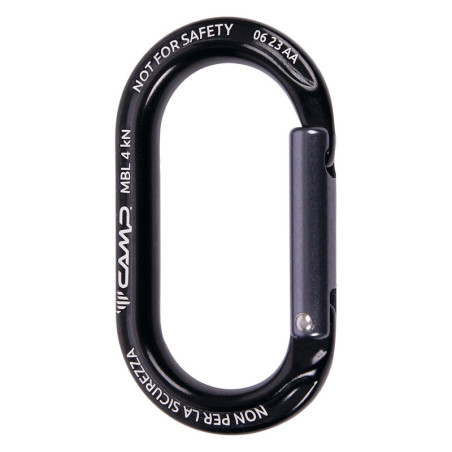Mousqueton porte-clés de voyage Camp Ekto noir Mousqueton porte-clés de voyage Camp Ekto noir