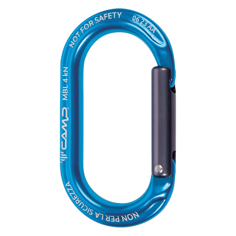 Mousqueton porte-clés léger et compact Camp Ekto bleu