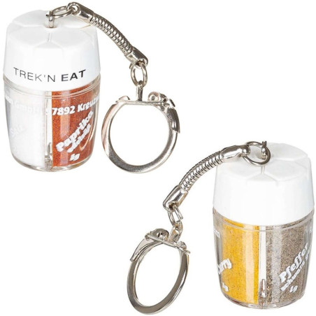 Distributeur à épices Trek'n Eat pour assaisonnement dont salière et poivrière Distributeur à épices Trek'n Eat pour assaisonnement dont salière et poivrière