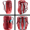 Junior Deuter 18L rouge