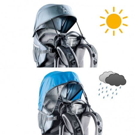 Pare-soleil et pare-pluie pour porte-bébé Deuter Pare-soleil et pare-pluie pour porte-bébé Deuter