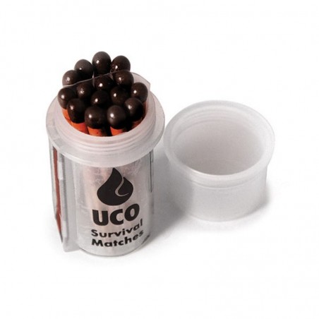 Boîte étanche + allumettes de survie UCO Survival Match Kit