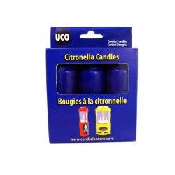 Pack de 3 bougies à la citronelle pour lanterne original UCO