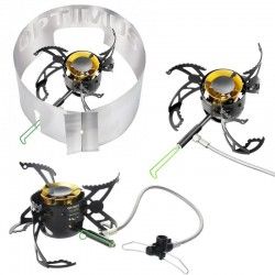 Réchaud multi-combustibles & bidon Fuel Optimus Polaris Optifuel