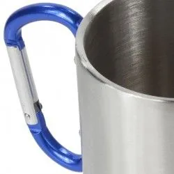 Tasse acier avec poignée mousqueton Regatta 0.3L