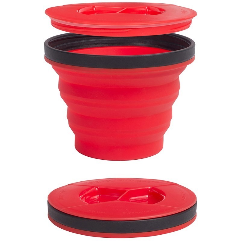 Photo, image de la tasse pliante avec couvercle XSEAL & GO Medium en vente