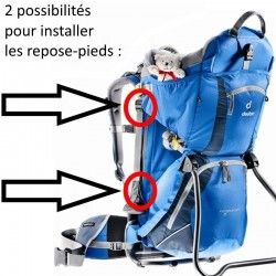 Repose-pieds pour porte-bébé Deuter