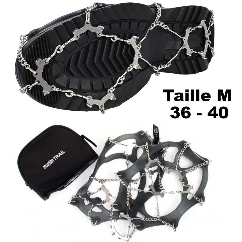 Crampons à neige et glace Snowline Chainsen Trail M 36-40