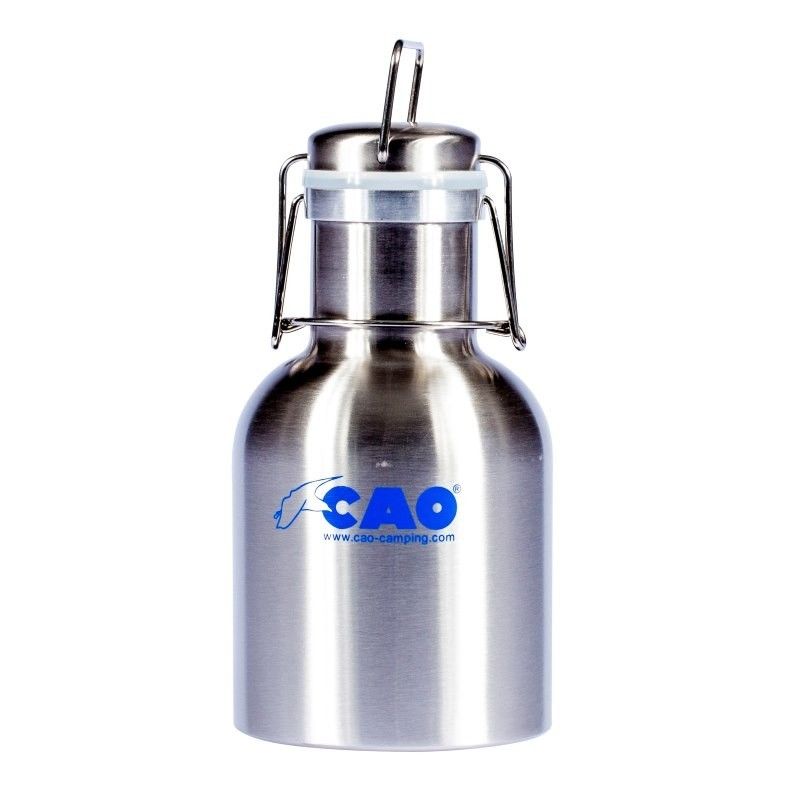 Gourde inox CAO 1 litre avec bouchon canette