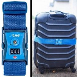 Sangle bagage TSA CAO à combinaison 3 chiffres