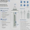 Adaptateur filtre Lifestraw pour gourde