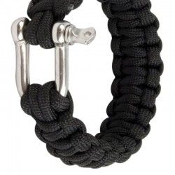 Highlander Paracord D-Ring noir