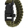 Bracelet Highlander Paracord QR Buckle vert