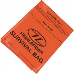 Sac de survie Highlander Survival Bivi Bag orange