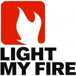 Pierre à feu Light My Fire Firesteel Bio Scout bleu
