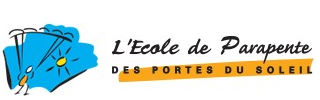 Logo de l'école de parapente des Portes du Soleil